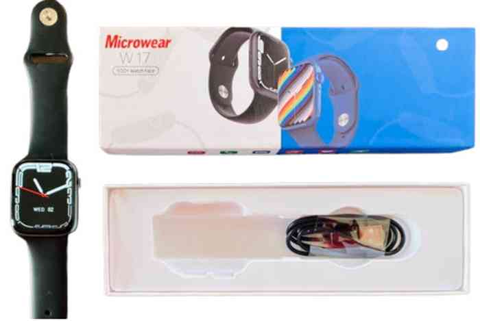 Microwear W17 Smartwatch With 1.9-inch Full Display